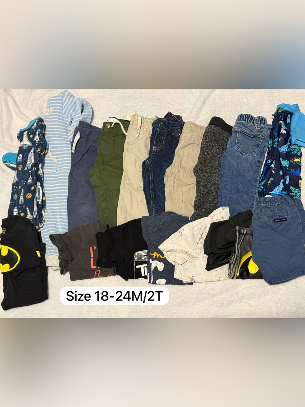 Toddler Boys Clothing Lot Bundle - Size 18-24M/2T